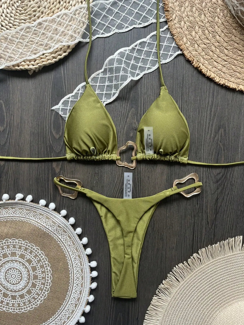 New Sexy Lace-up Bikini Set For Women