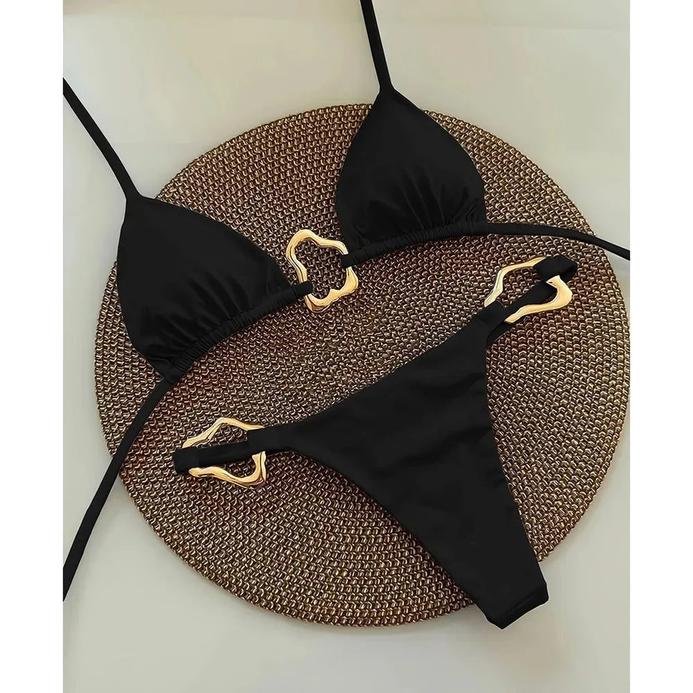 New Sexy Lace-up Bikini Set For Women