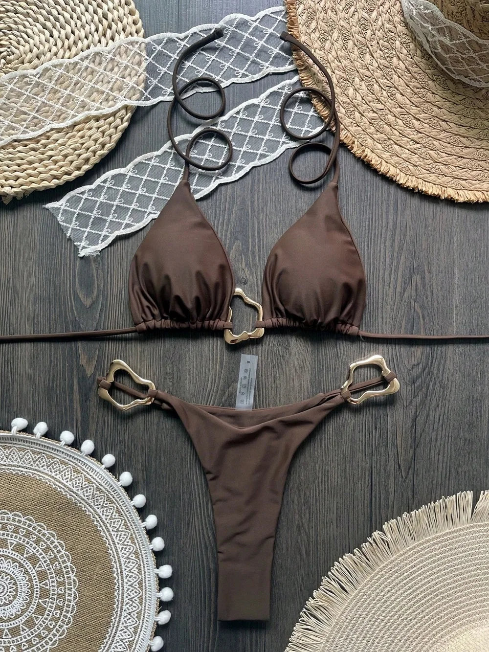 New Sexy Lace-up Bikini Set For Women