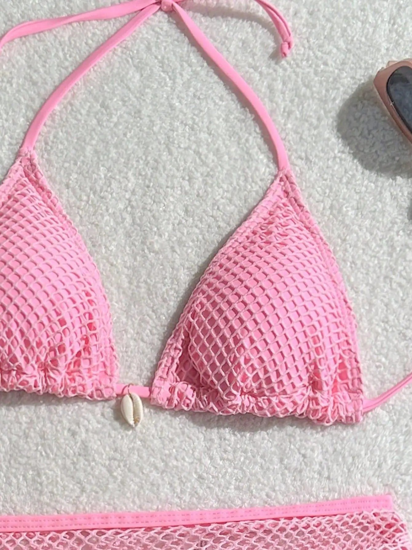New Sexy Summer Mesh Bikini Set