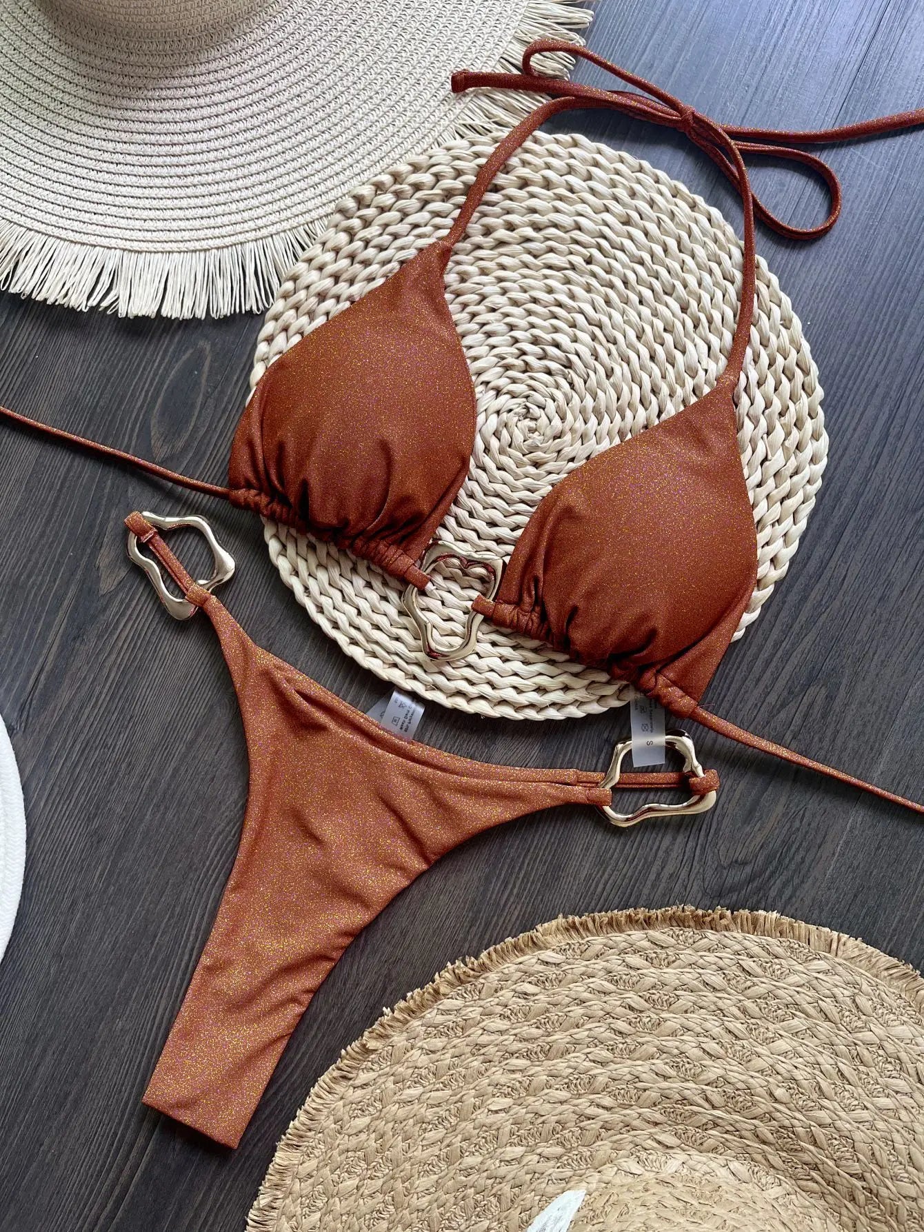 New Sexy Lace-up Bikini Set For Women