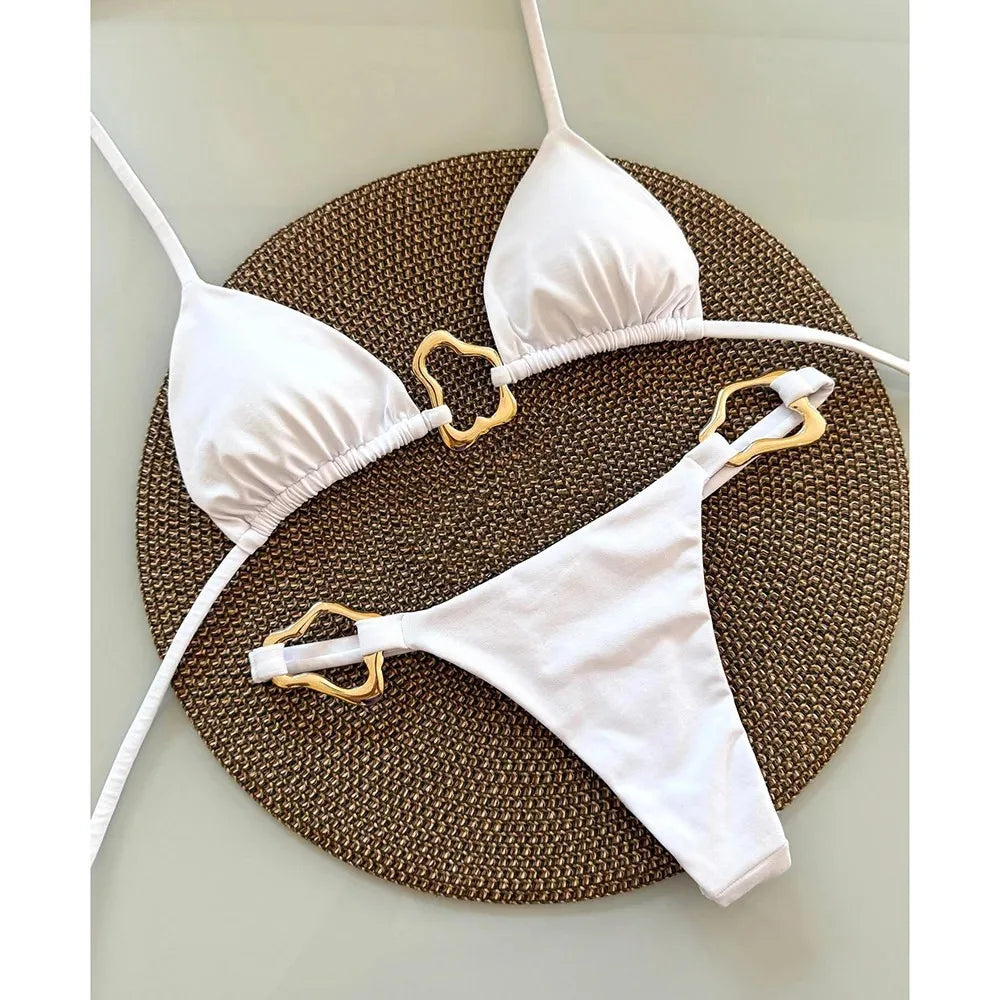 New Sexy Lace-up Bikini Set For Women